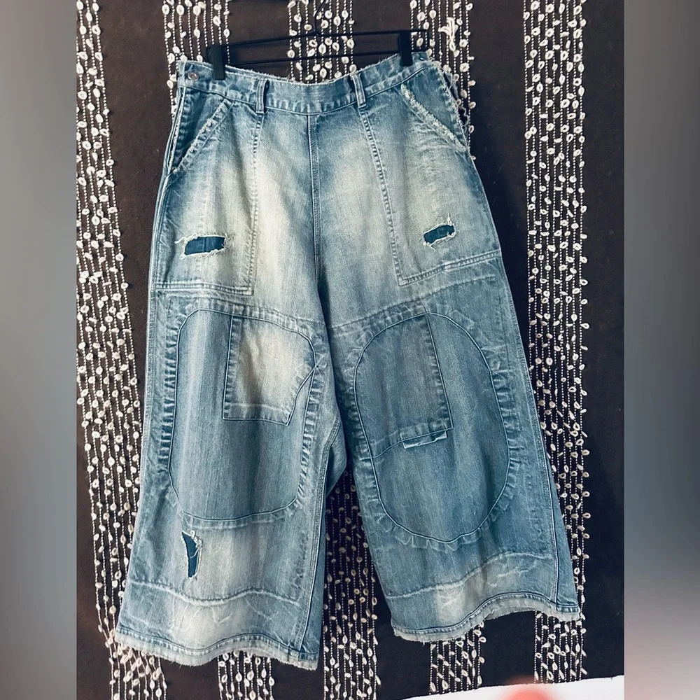 Magnolia Pearl Dagny wide leg denim jeans *Rare find* - Picture 4 of 6